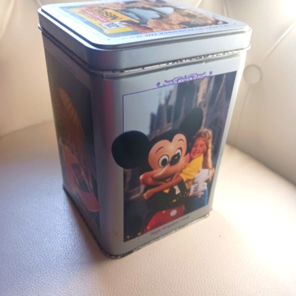 Vintage 25th Anniversary Disney Tin